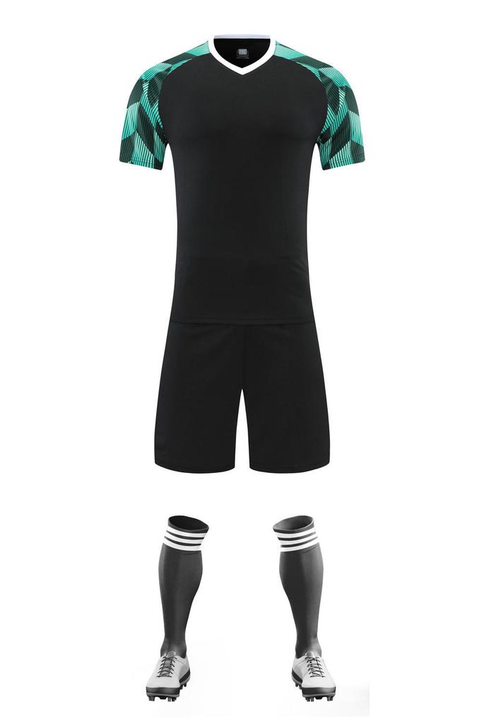 Новый футбольный костюм-майка мужская с коротким рукавом для взрослых, тренировочная майка команды Zq1001, быстросохнущая