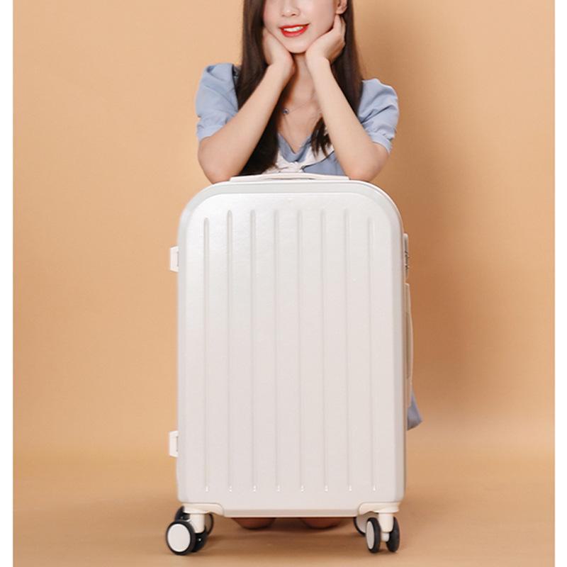 Универсальный чемодан 20"/24": Легкая и ценная сумка на колесиках для студентов с надежным замком с паролем.