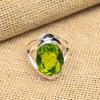 Peridot Gemstone 925 Solid Sterling Silver Handmade Jewelry Lavish Ring For Women