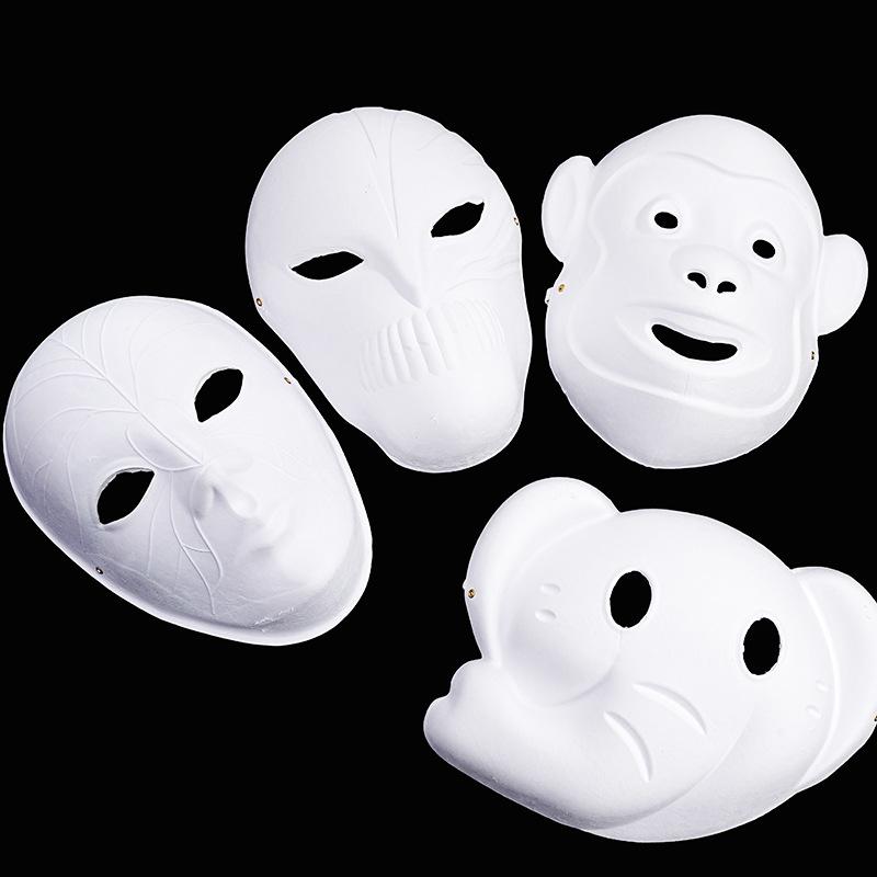 Наборы для самостоятельного изготовления масок с лицами кошки и лисы для детского рисования и выступлений на Фестивале Пекинской оперы