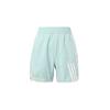 Нео-полосатые эластичные дышащие повседневные шорты Женские шорты светло-зеленые IS2779