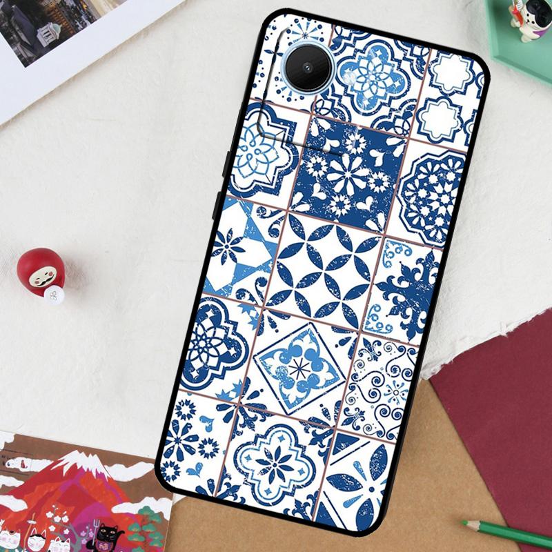 Марокканский узор Для чехла Realme GT7 Pro GT 6T 5 6 C67 C75 C61 C55 C53 C51 C21Y C25S 10 11 12 13 14 Pro Plus
