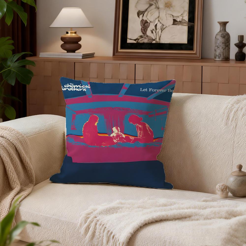 The C-Chemical B-Brothers Cushion Cover Cushion Cover Set 4Pcs 50X50 45X45 40X40 Pillowcase Decorative Sofa Home Decor