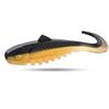 10Pcs Fishing Bait with Curved Tail Realistic Looking Vibrant Color Natural Swimming Posture Artificial Lure Soft Bait