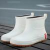 Женские резиновые сапоги, водонепроницаемые сапоги высокого качества, водонепроницаемая обувь, женские резиновые резиновые сапоги, садовые галоши, нескользящие сапоги 2024