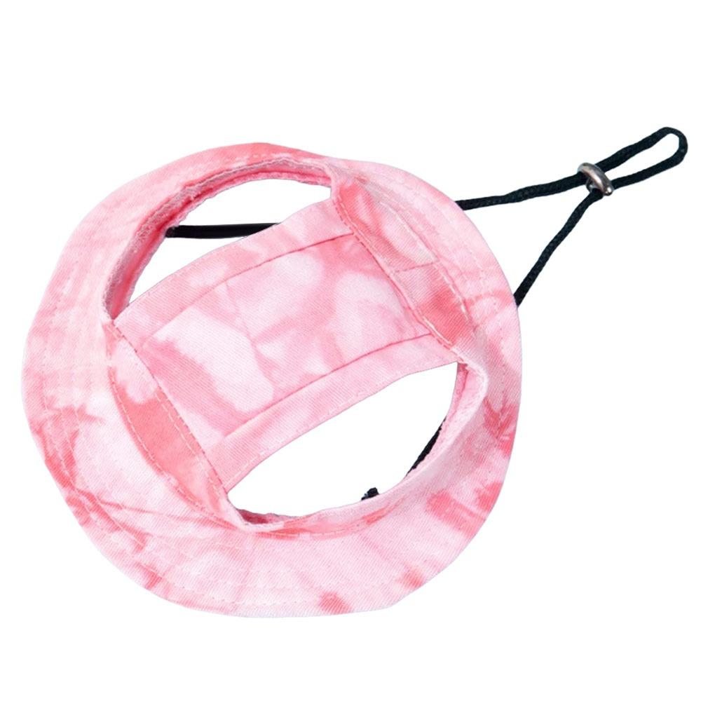 Lightweight Dog Sun Hat Adjustable Small Dog Cat Hats Stylish Dog Bonnet Cap Pet Supplies
