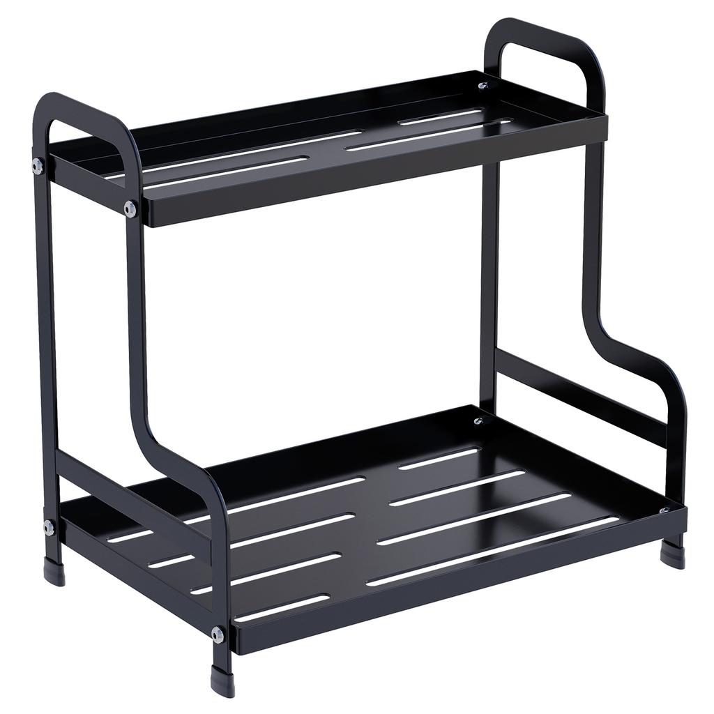 Двухслойная полка для хранения косметики, средства по уходу за кожей, коробка для хранения духов, полка-органайзер для ванной комнаты, полка для туалетного столика в ванной комнате