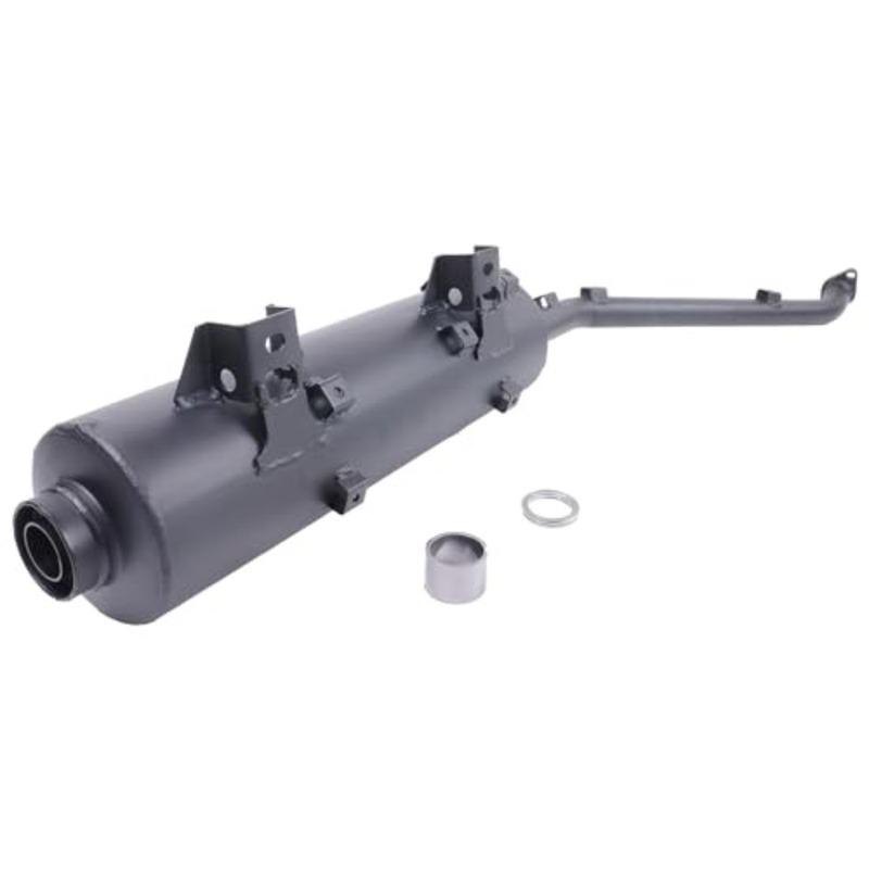 Exhaust Muffler Compatible with Kawasaki Brute Force 750 KVF750A KVF750B KVF750C KVF750D KVF750E KVF750F 4X4 4X4I Carb Injector