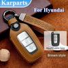 Car Key Case Cover for Hyundai Grand Santa Fe 3 DM Ix45 Ix35 Genesis DH Grandeur Azera HG Sonata 8 Sorento Optima Forte Kia Forte Rio 3 K2 K3 K5