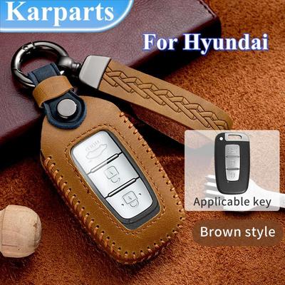Чехол для ключей от машины для Hyundai Grand Santa Fe 3 DM Ix45 Ix35 Genesis DH Grandeur Azera HG Sonata 8 Sorento Optima Forte Kia Forte Rio 3 K2 K3 K5
