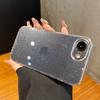 Мягкий прозрачный чехол с блестками для iPhone 16E 11 12 13 14 15 16 Pro Max Plus, противоударный силиконовый прозрачный бампер