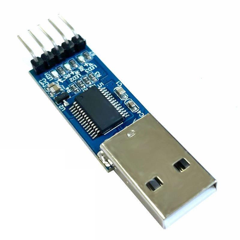Модуль преобразователя USB в TTL, последовательный адаптер PL2303TA для программирования микроконтроллеров