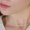 PAIGEFLYNN JEWELRY [925 Silver] Knit Chain Necklace