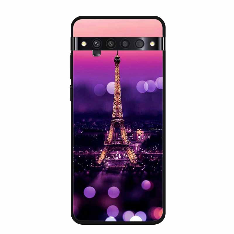 Чехлы для TCL 10 Pro Мягкий ТПУ Силикон Кот Лев Задние Чехлы для TCL 10 Pro T799B T799H Обложка Ударопрочный Funda Capa TCL10Pro 6.47"
