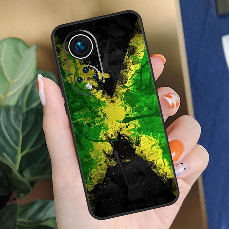 Чехол Флаг Ямайки для Honor 200 Pro X9b X9a X8b X8a X8 X9 X9c 50 70 90 Lite Honor Magic 5 6 7 Pro