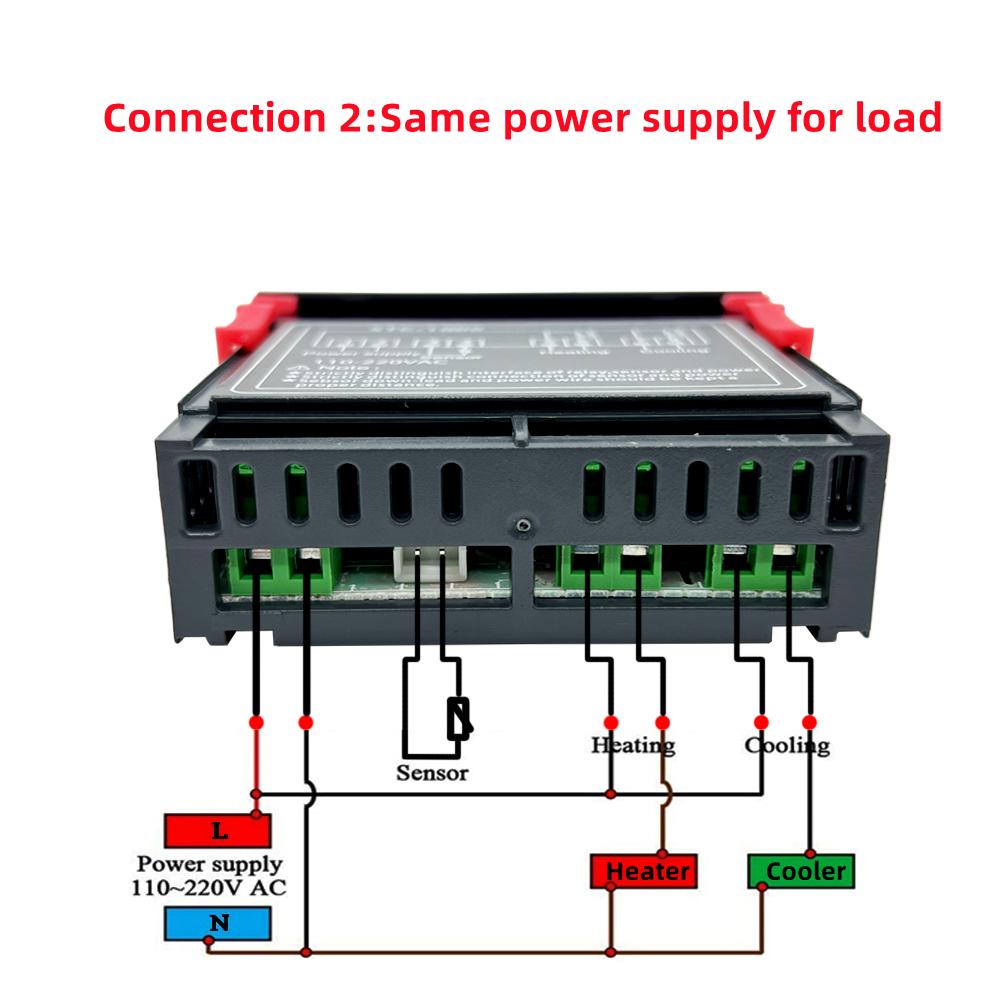 STC-1000 STC 1000 LED Digital Thermostat for Incubator Temperature Controller Thermoregulator Relay Heating Cooling 12V 24V 220V