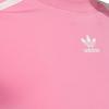 Adidas Укороченная футболка с длинным рукавом Originals Adicolor, женские топы розового цвета JE6045