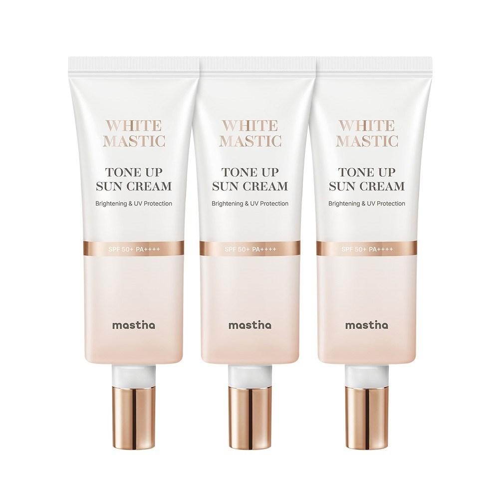 Mastina White Mastic Tone-Up Sun Cream, 40ml, 3 Units