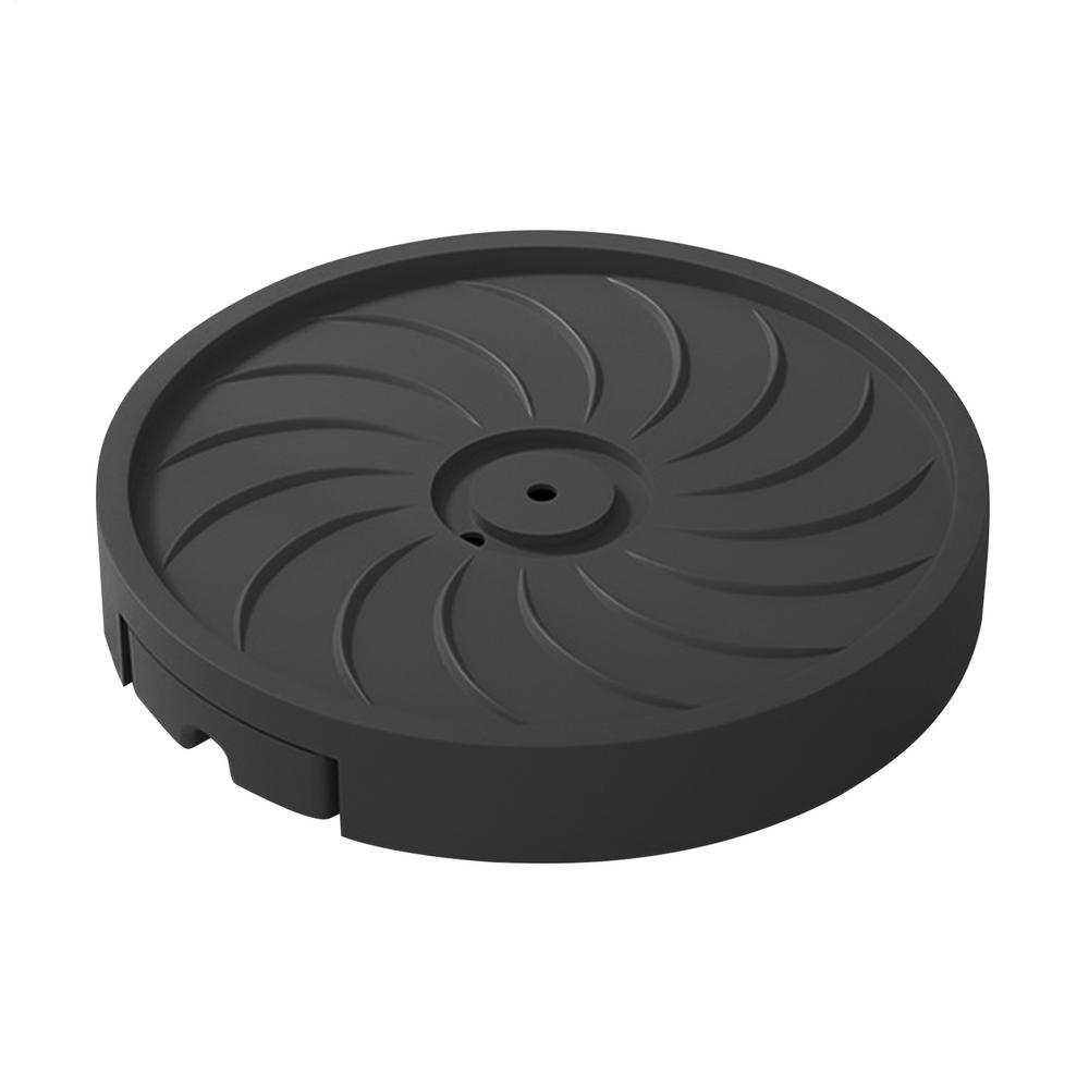 Поддон для цветочного горшка на колесиках Тяжелый передвижной горшок для цветов Тележка-подставка Держатель Металлический передвижной горшок для цветов Садовый инструмент