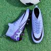 New breathable football shoes men and women adult students long nails AG long nails outdoor high-top football shoes spot