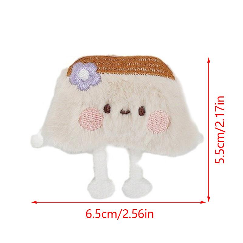 Милая игрушка-подвеска в виде сумки с едой, плюшевый брелок для суши вагю, суши нори, пельмени, приготовленные на пару, мягкая кукла, брелок для детей, подарок на день рождения