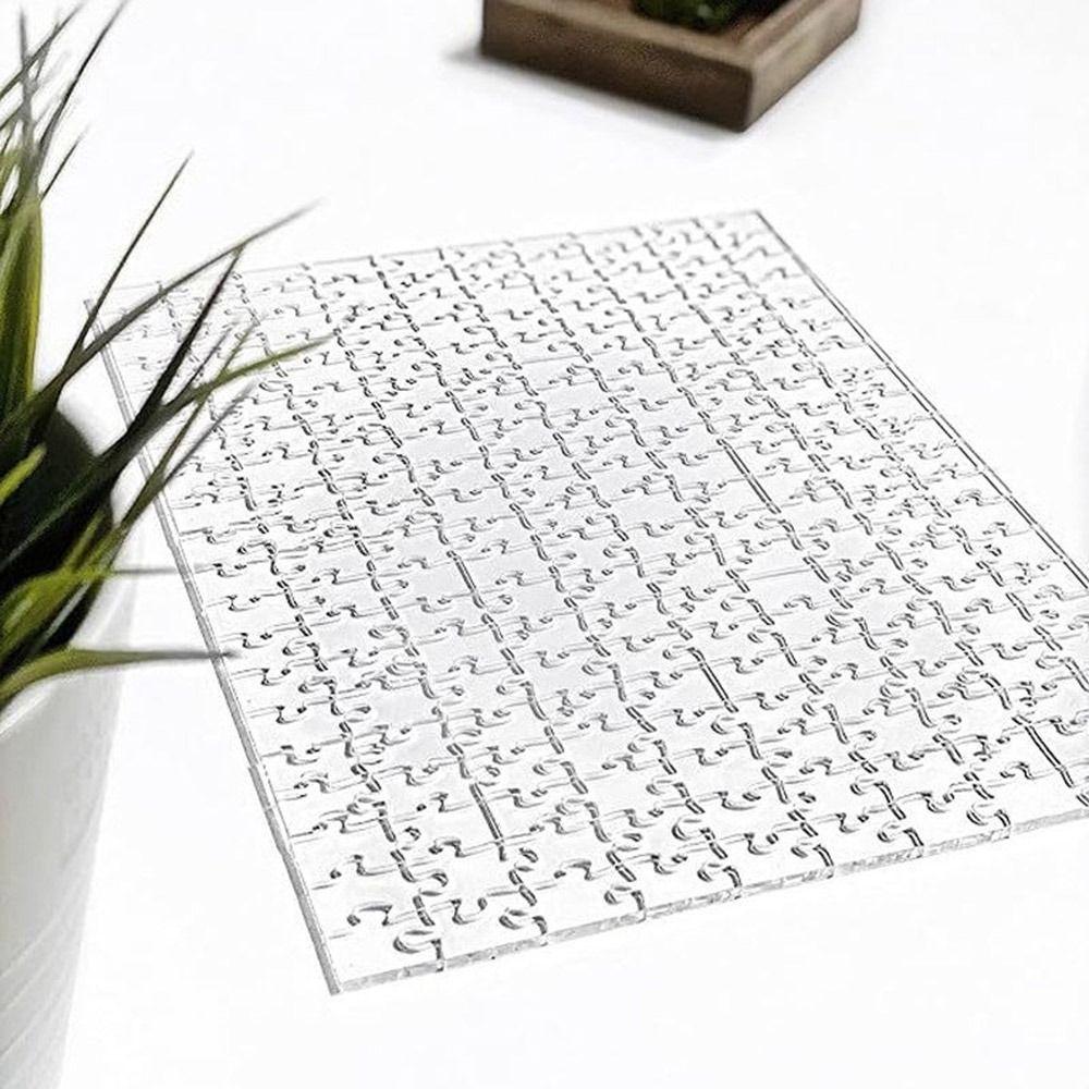 49/121/200/300 шт. Невозможный вызов, прозрачная пустая головоломка, забавная уникальная игра-декомпрессия