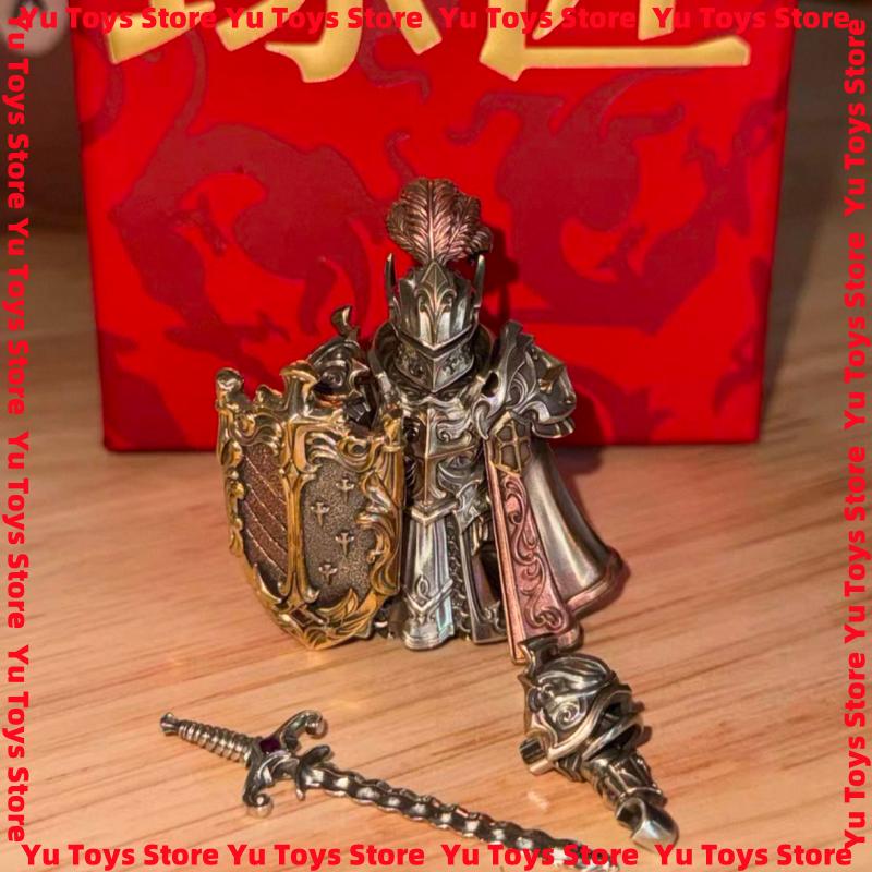In Stock European Crusades Order Of Knights Moc Knights Templar Delicate Metal Magnetic Bricks Toys Copper Material Figure Toy