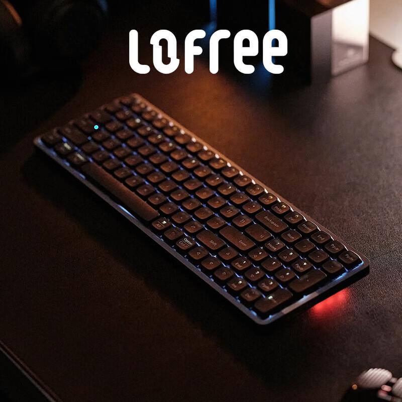 LOFREE OE919 100-клавишная низкопрофильная механическая клавиатура с двумя режимами