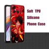 Anime One Piece Luffy Black  Phone Case For Xiaomi Redmi 7A 8A 9A 10A 11A 9C 10C 12C 13C 11 Prime A1 A2 Plus 12 4G Note 9T 12R
