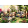 5D Diy Full Drill Diamond Painting Pastoral Scenery Cross Stitch Embroidery Landscape Rhinestone Pictures Living Room Home Decor