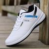 Men Sneakers Platform Lace Up Leather Upper Comfortable Casual Shoes Outdoor Training Gym Running Sports Shoes Zapatillas Hombre