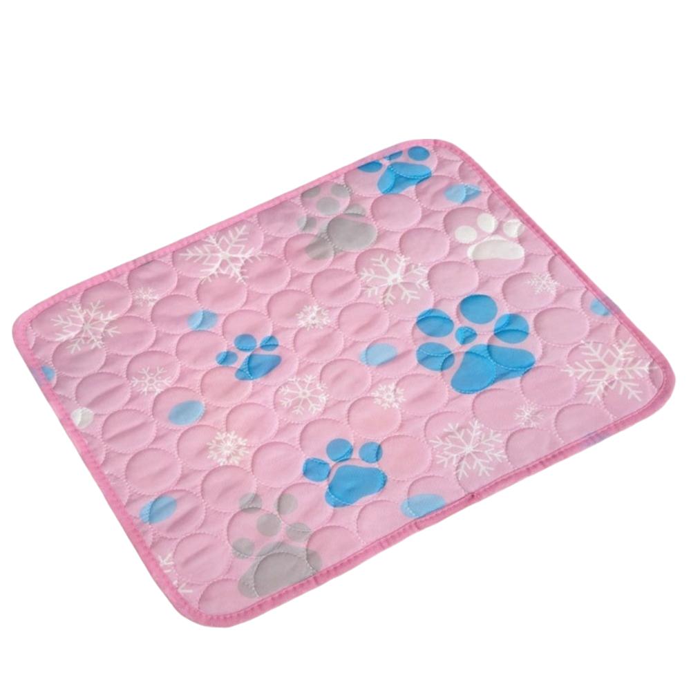 Breathable Dog Cooling Pad Soft Dog Sleeping Mat Cartoon pattern Cat Nest Bed Dog Crate