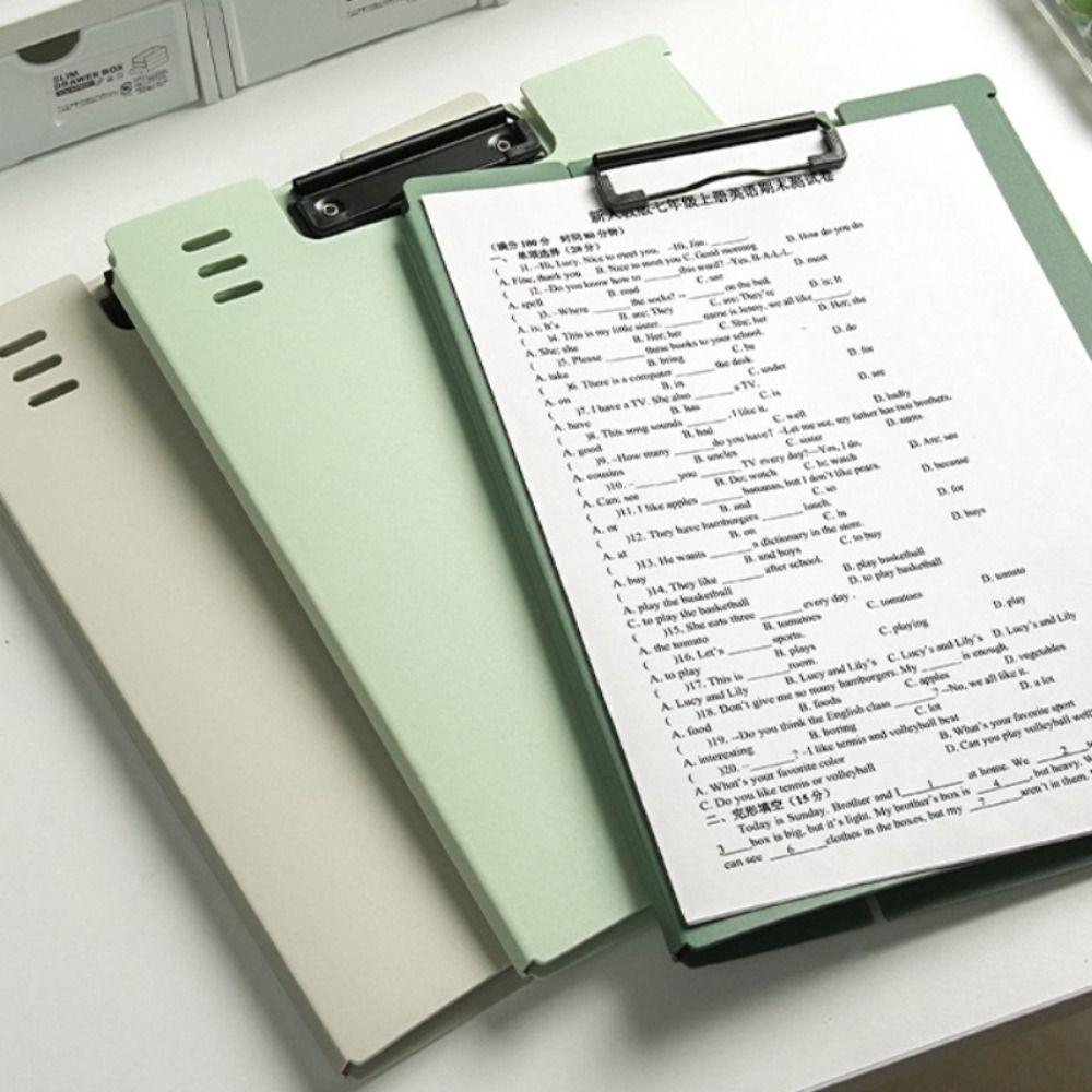 Подставка для блокнота Папка-регистратор Планшет Подставка для демонстрации бумаги Деловая доска A4 Папка-зажим Студент
