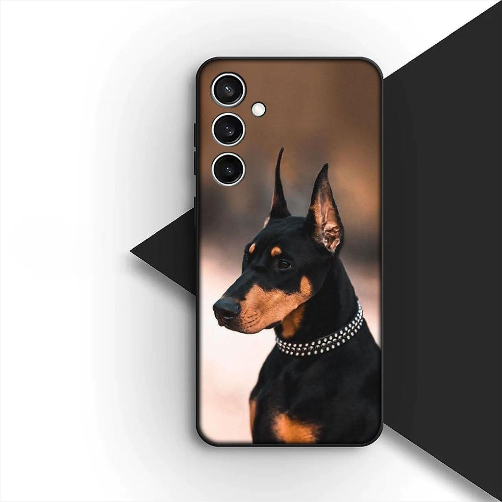 Protective Cover for Apple iPhone 17 16 14 15 Plus Pro Max 16E ProMax + 15Plus 15+ 16+ Casing Phone Case Dachshund Dog Doberman