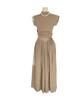 Универсальные кюлоты ретро из хлопка и льна на завязках, весна/лето 2023