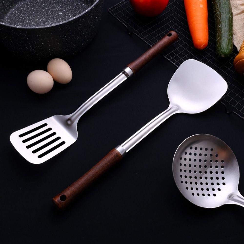 Антиожоговое кухонное оборудование 304 Нержавеющая сталь Наборы кухонных принадлежностей Дуршлаги