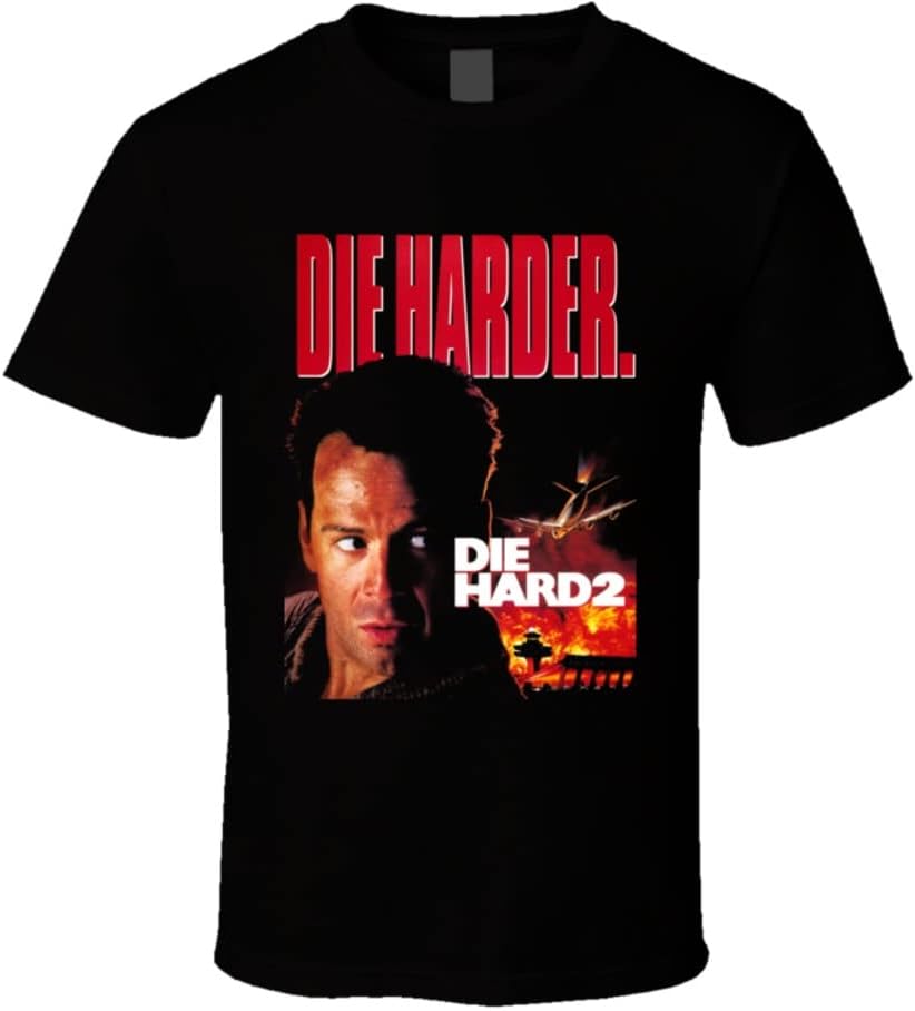 Die Hard 2 Bruce Willis Action Movie T-shirt