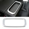 For Volvo XC60 2018 2019 2024 Car Interior Rear Seat Water Cup Holder Frame Cover Trim Strip ABS Interior Moulding Sticker