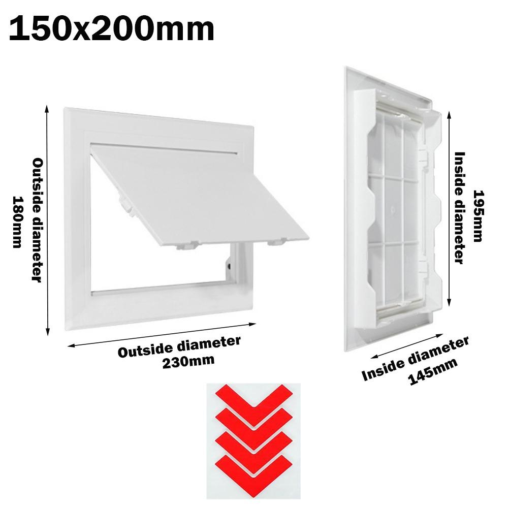 Белая открывающаяся крышка-пластина пластиковая инспекционный лючок панель доступа дверца дверцы стена потолок