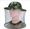 Camouflage Outdoor Fishing Cap Anti-Mosquito Insect Hat Fishing Hat Bug Mesh Face Protector Travel Camping Cap