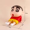 Anime Figure Phone Holder Kawaii Desktop Ornaments Phone Support Mini GK Collection Decoration Toys Gifts