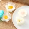4 шт. чашки для яиц-браконьеров, форма для котла, щетка для яиц, пищевая с необычным яйцом
