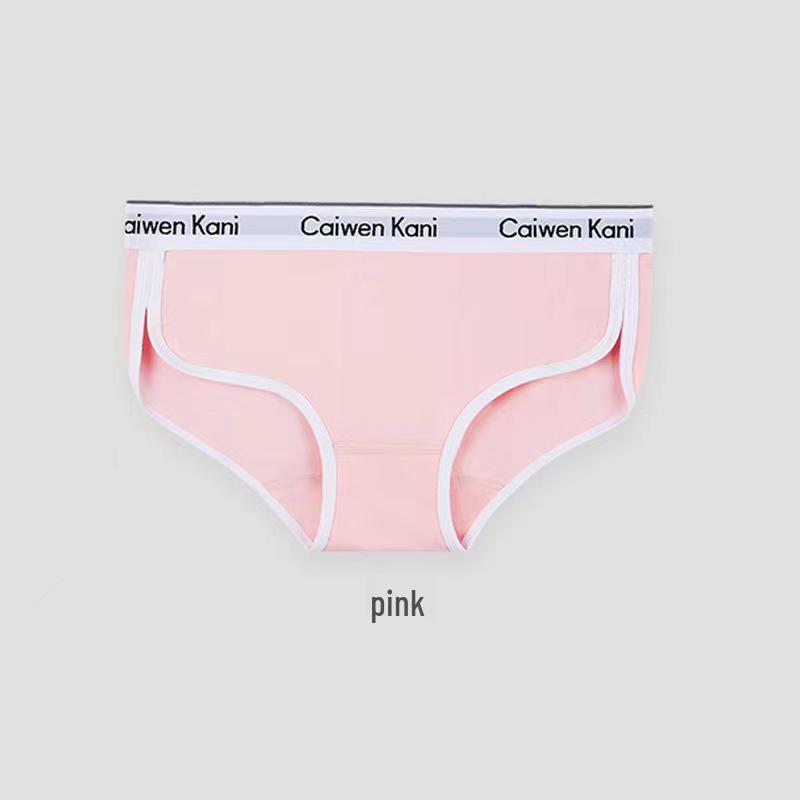 Женский хлопковый бюстгальтер пуш-ап без косточек и комплект трусиков-треугольников