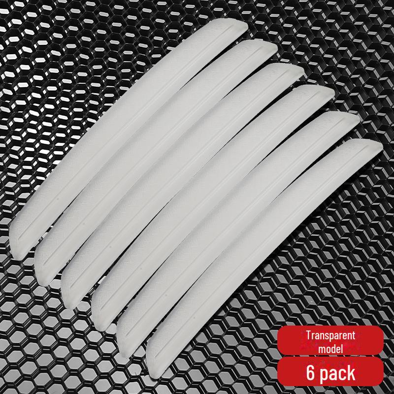 Накладки на пороги дверей, защитные дуги, наклейки на зеркала заднего вида и предметы декора.