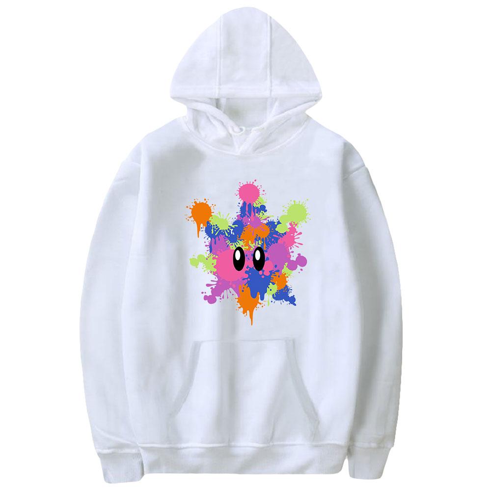 Splatoon 3 Hoodies Anime Cartoon Graffiti Shooting Game Print Streetwear Unisex Women Fashion Oversized Sweatshirts Hoodie Pullover