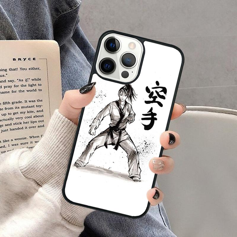 Чехол для телефона Кунг-фу Каратэ Тхэквондо Боевые искусства для iPhone 17 Air 16 16e 15 Plus для Apple 13 11 12 14 Pro Max