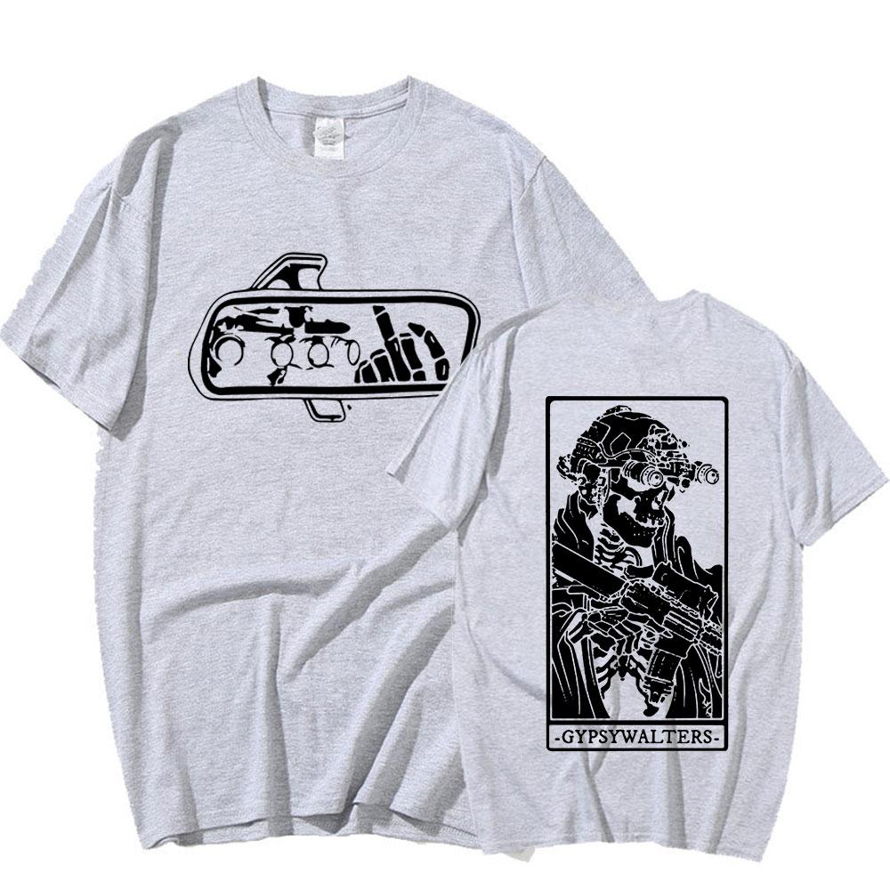 Футболка Forward Observations Group GYPSYWALTERS, винтажные футболки унисекс с рисунком скелета, короткие рукава, большие футболки, хлопковые Harajuku