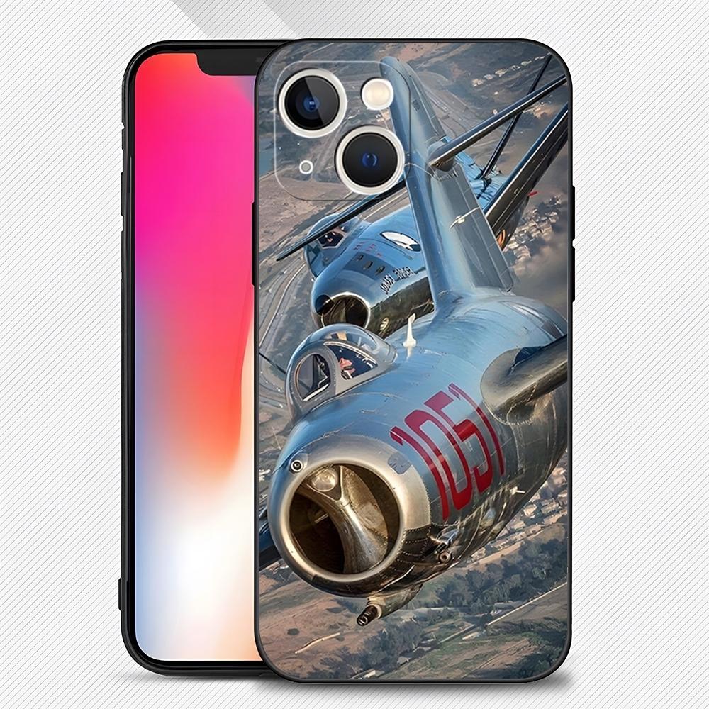 Чехол для телефона с изображением самолета и вертолета Для 15 Pro Max Для iPhone 14 13 16 12 Mini 11 Xr X Xs Pro Max 8 7 Plus Задняя крышка
