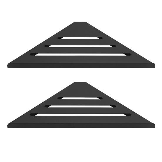 1/2 шт. угловые полки для ванной комнаты, нержавеющая сталь 304, простая установка, душевая стойка с дренажным дизайном