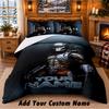 Predator Custom Name 3Pcs Bedding Set 1 Bed Sheet 2 Pillowcases Bedroom Home Decor